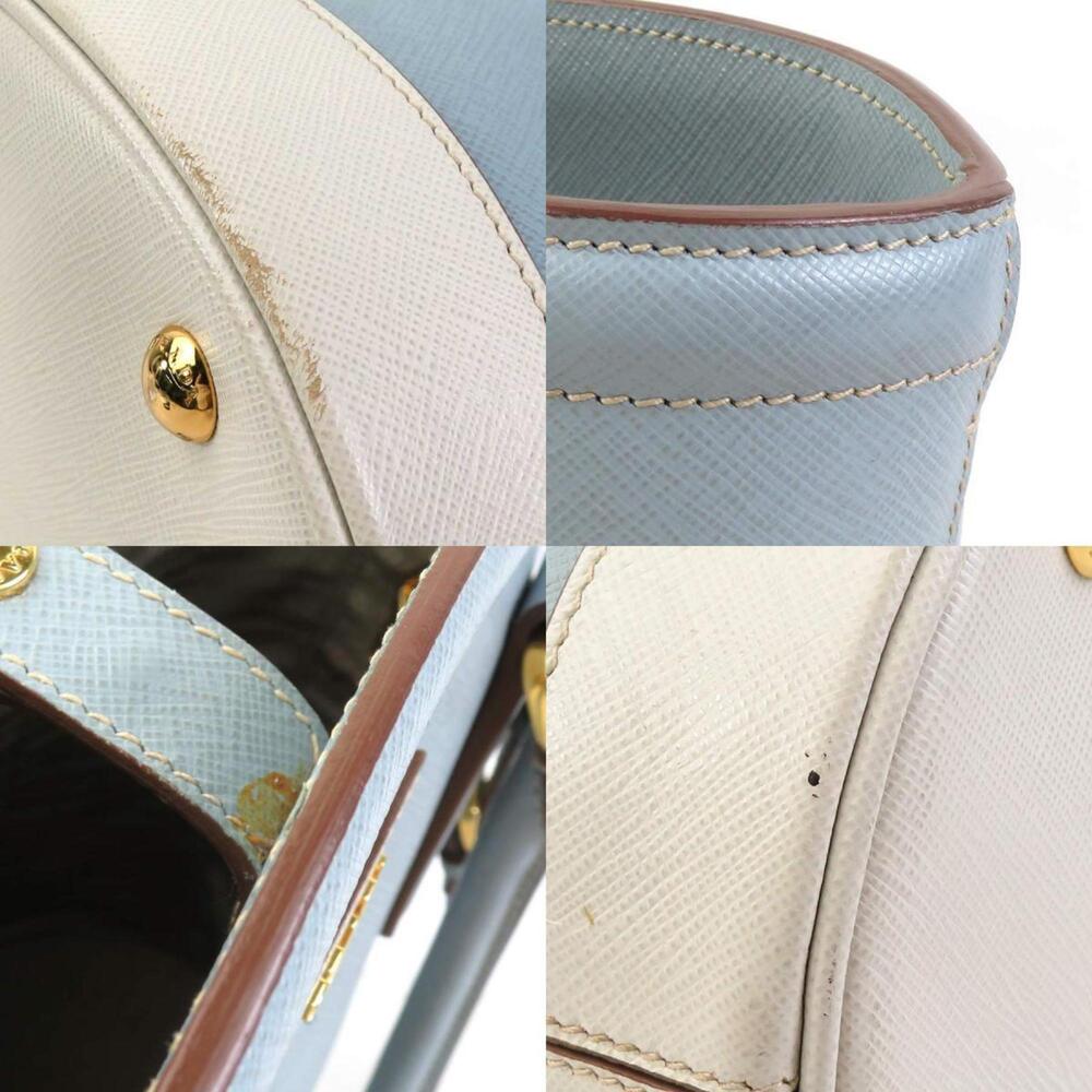 PRADA White Leather Shoulder Bag - Picture 3 of 5